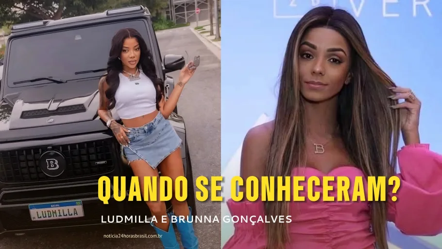 Ludmilla e Brunna Gonçalves anunciaram gravidez 